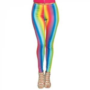 Legging stretch regenboog