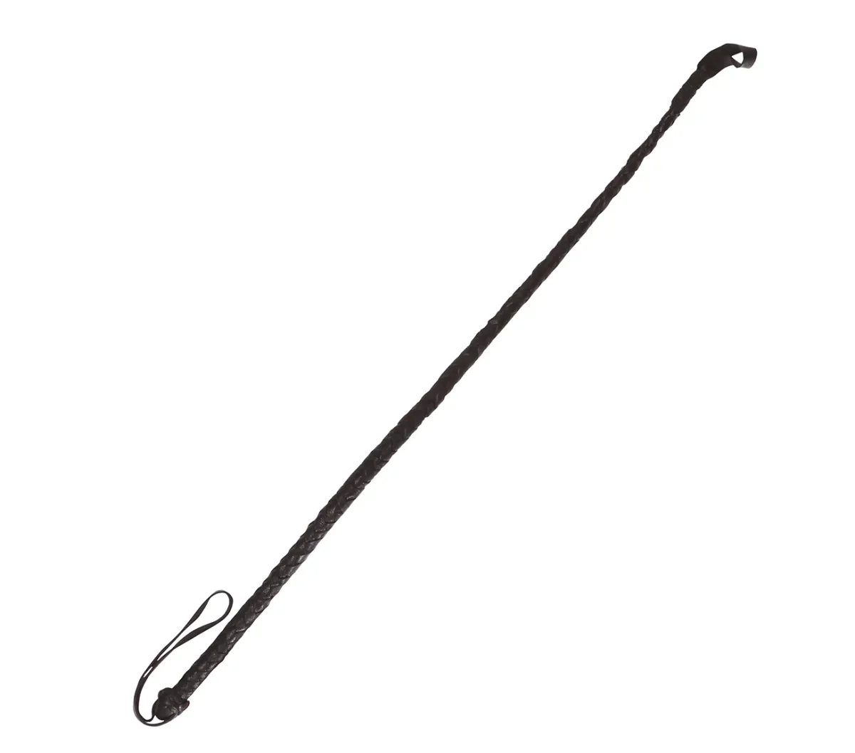 Zweep zwart 68cm - Afbeelding 3