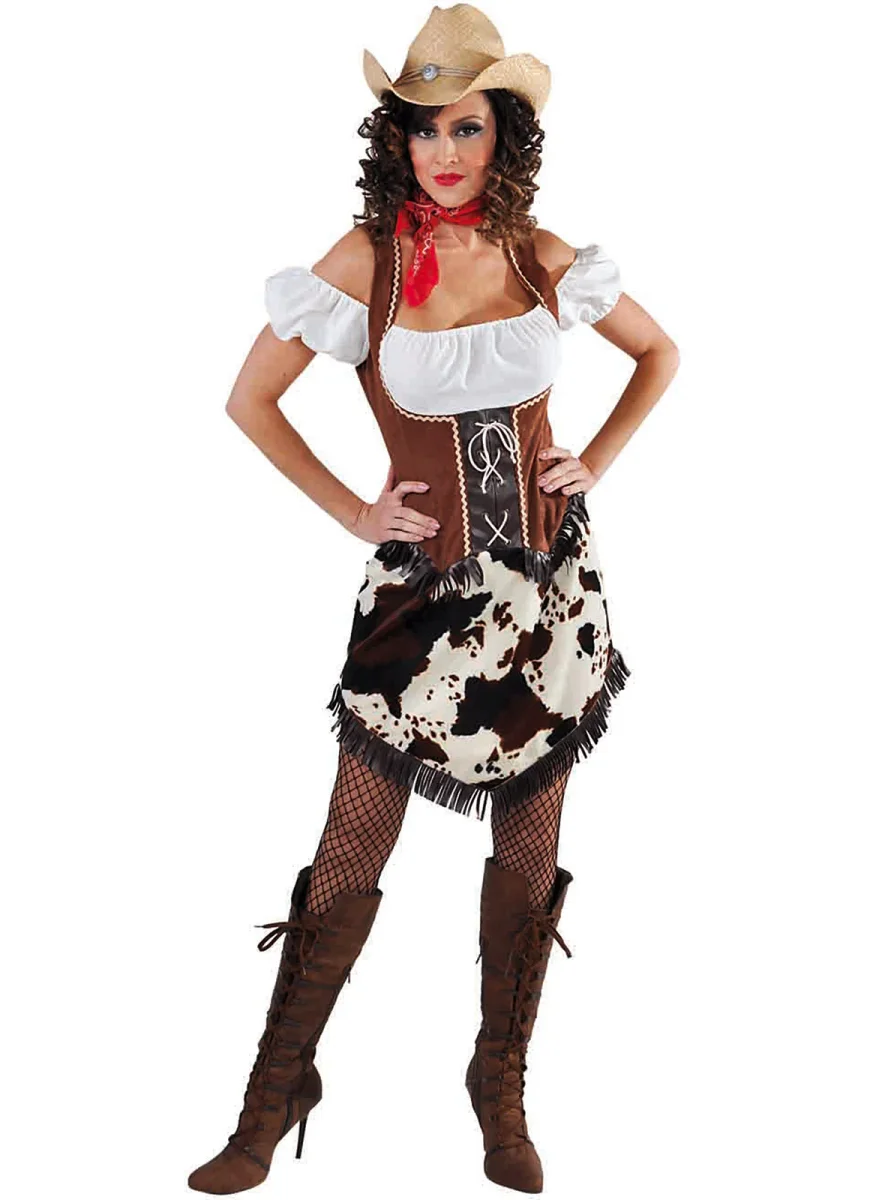 Cowgirl Kostuum Dames - Afbeelding 2