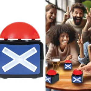 Buzzer X met LED & geluid