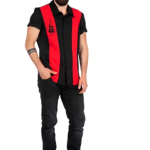 Rockabilly shirt Dean heren