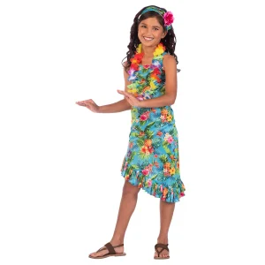 Hawaii zomer jurkje kids