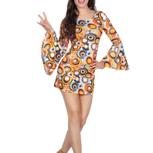Sexy Hippie jurkje circles