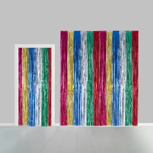 Deurgordijn brandvertragend multicolor