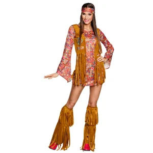Verkleedkostuum Hippie hottie