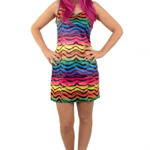 Jurk tijger regenboog
