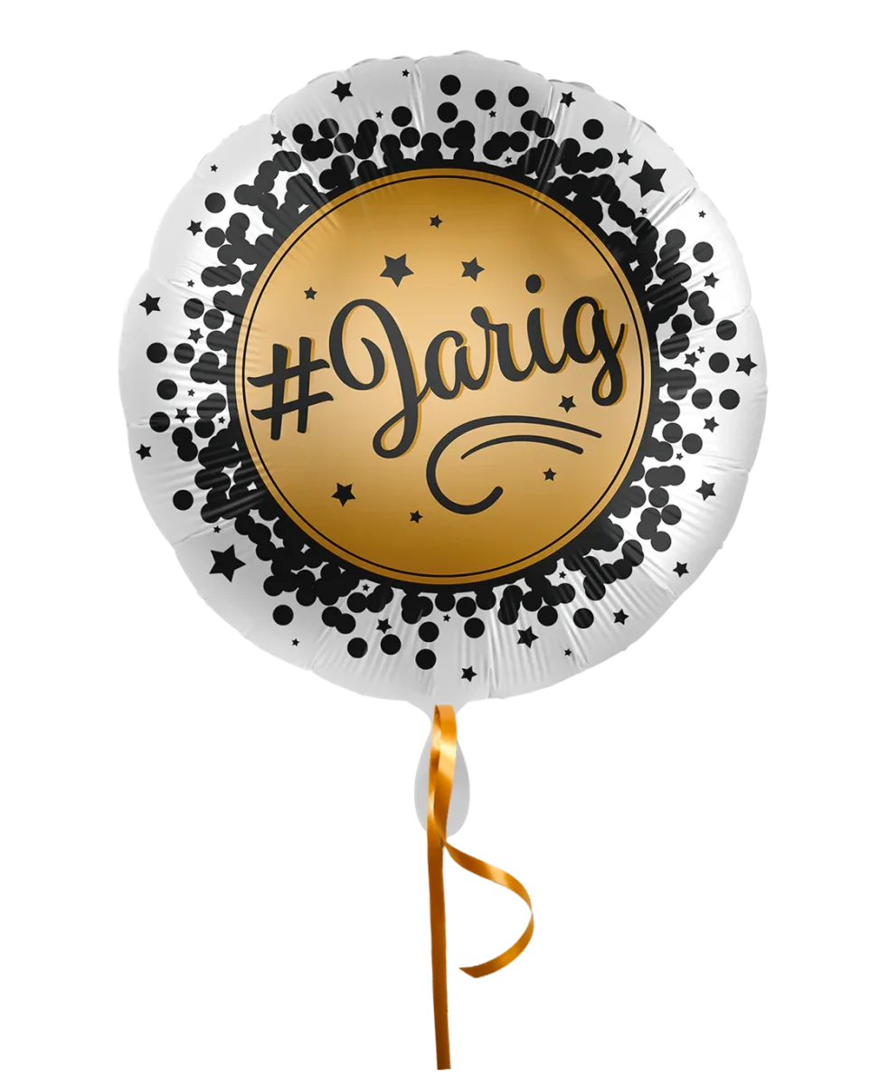 Folieballon #Jarig - Afbeelding 3