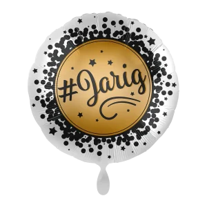 Folieballon #Jarig
