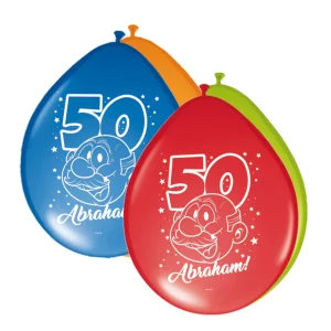 Ballonnen ''Abraham Regenboog'' - 8 stuks