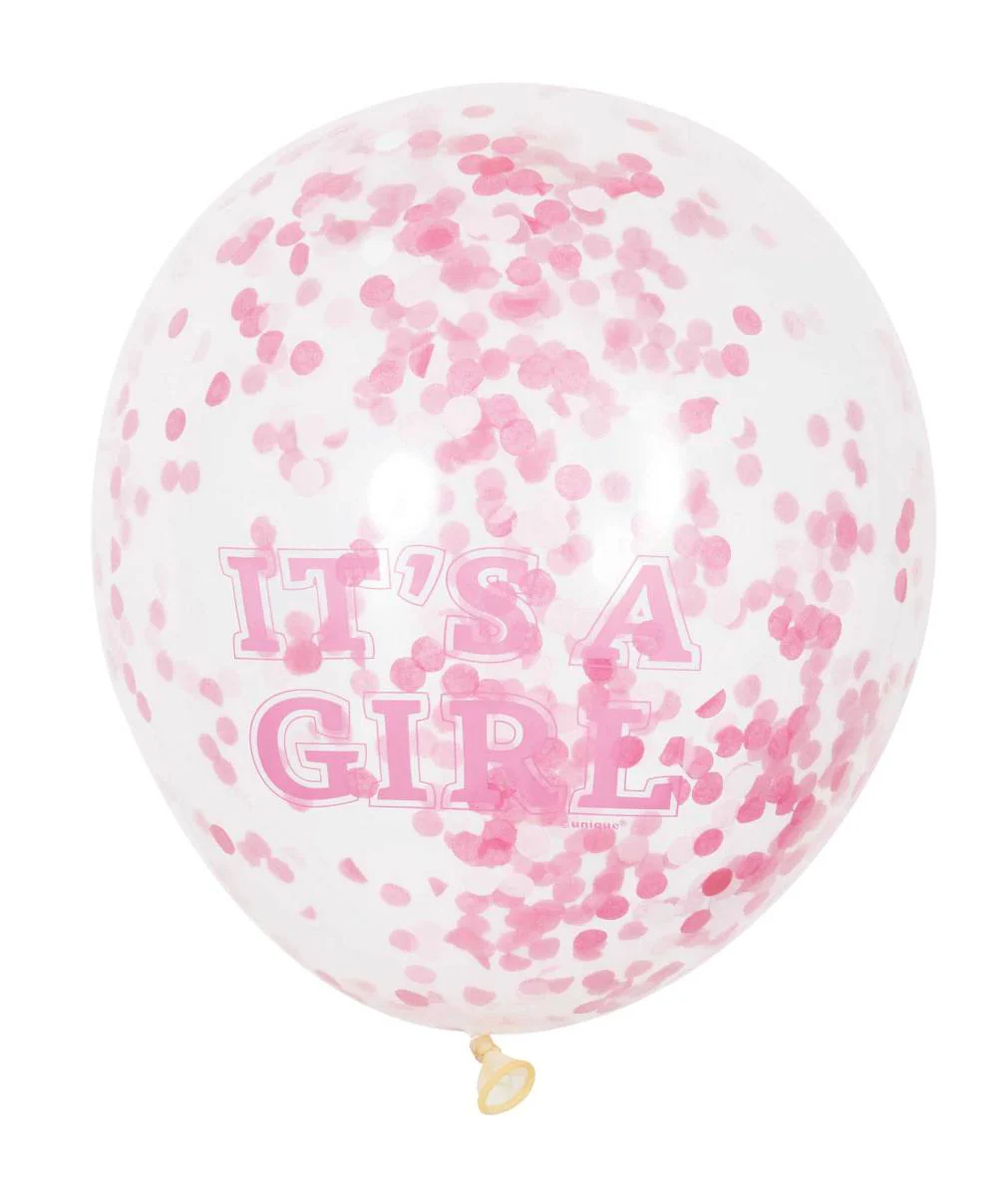 Confetti ballonnen It's a boy - girl - Afbeelding 3