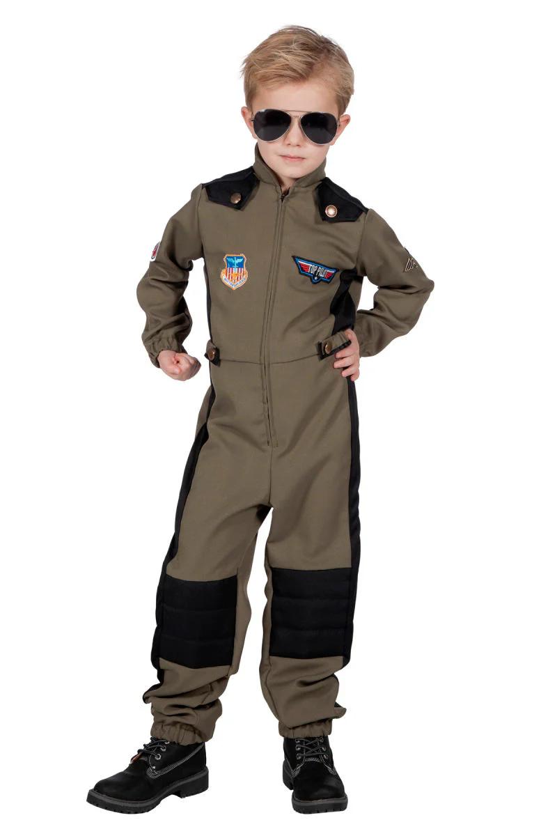 Top Pilotenkostuum voor Kinderen - Afbeelding 2