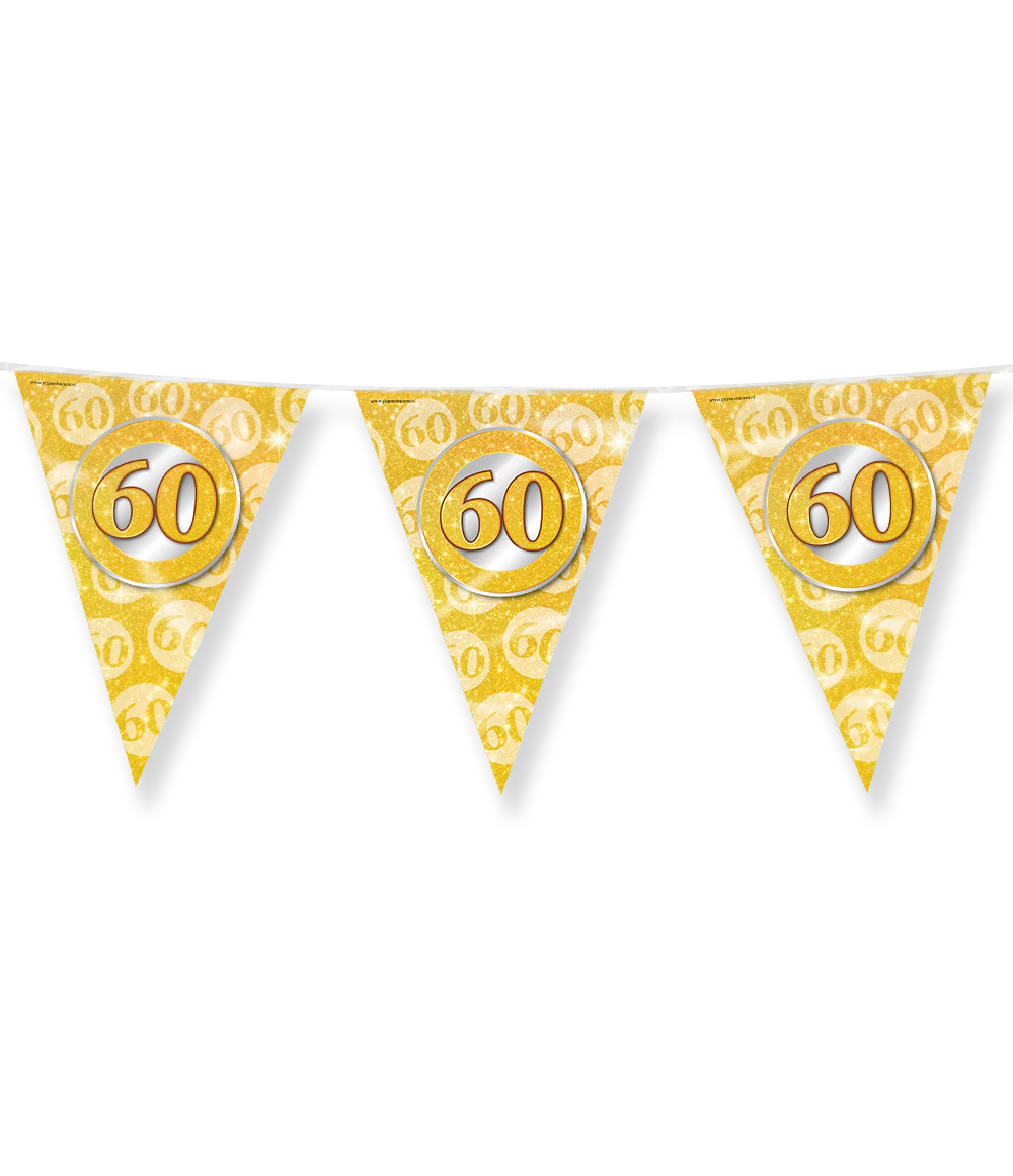 Party Vlaggen - 60 jaar getrouwd
